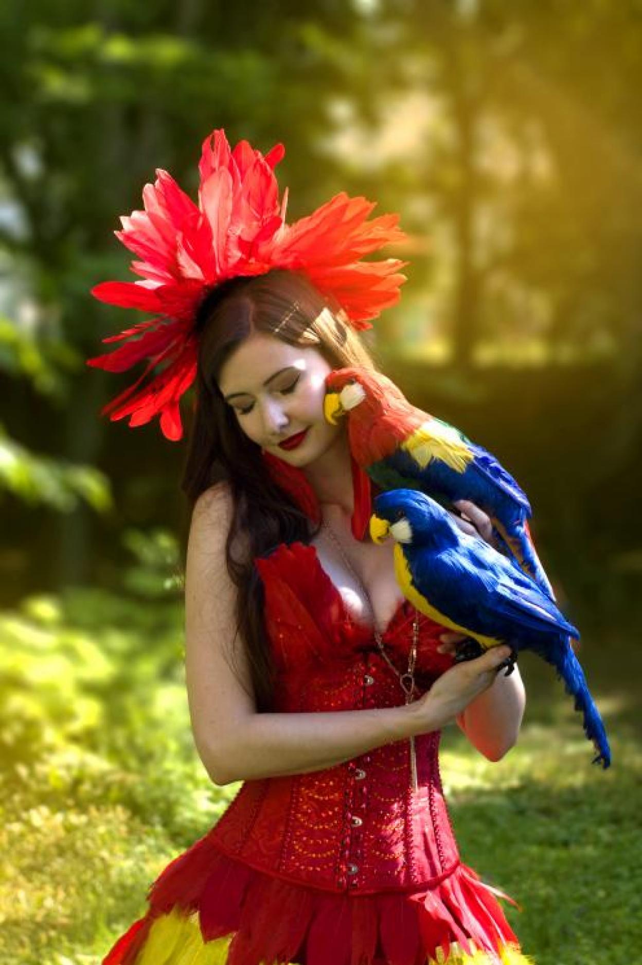 Burleska Papoušek
