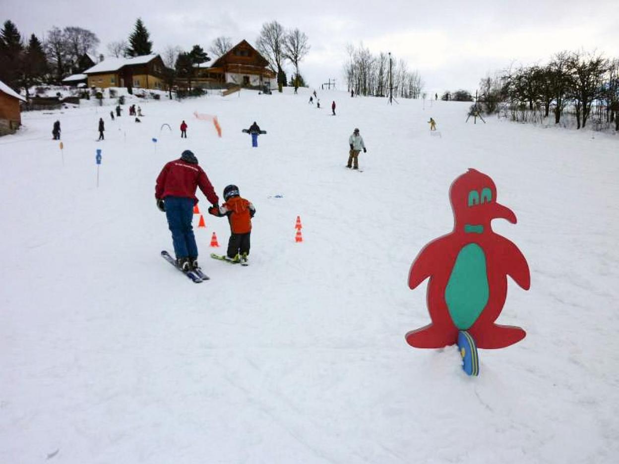 Dětské lyžování 