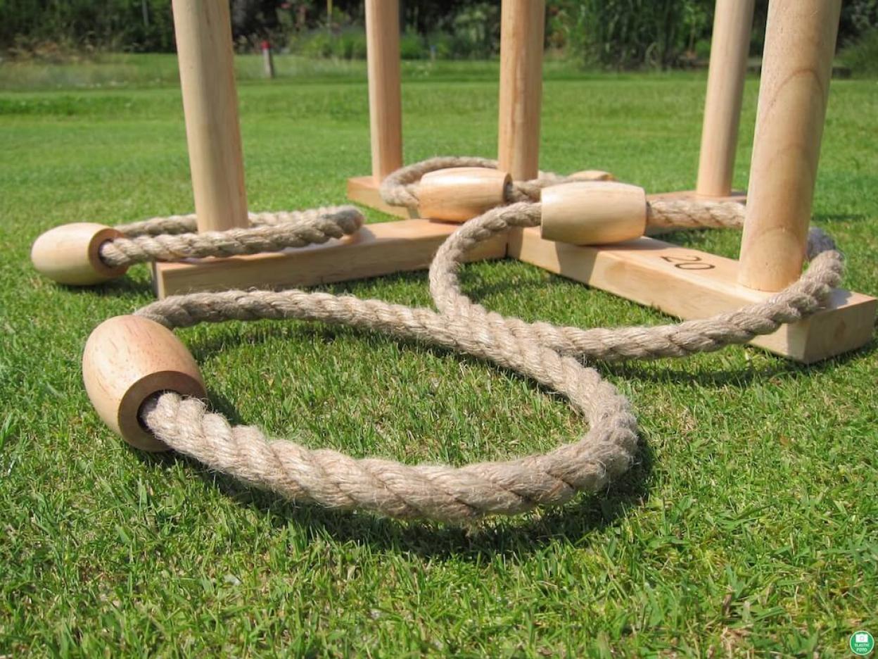 Kroužky dřevěné - HOD NA CÍL