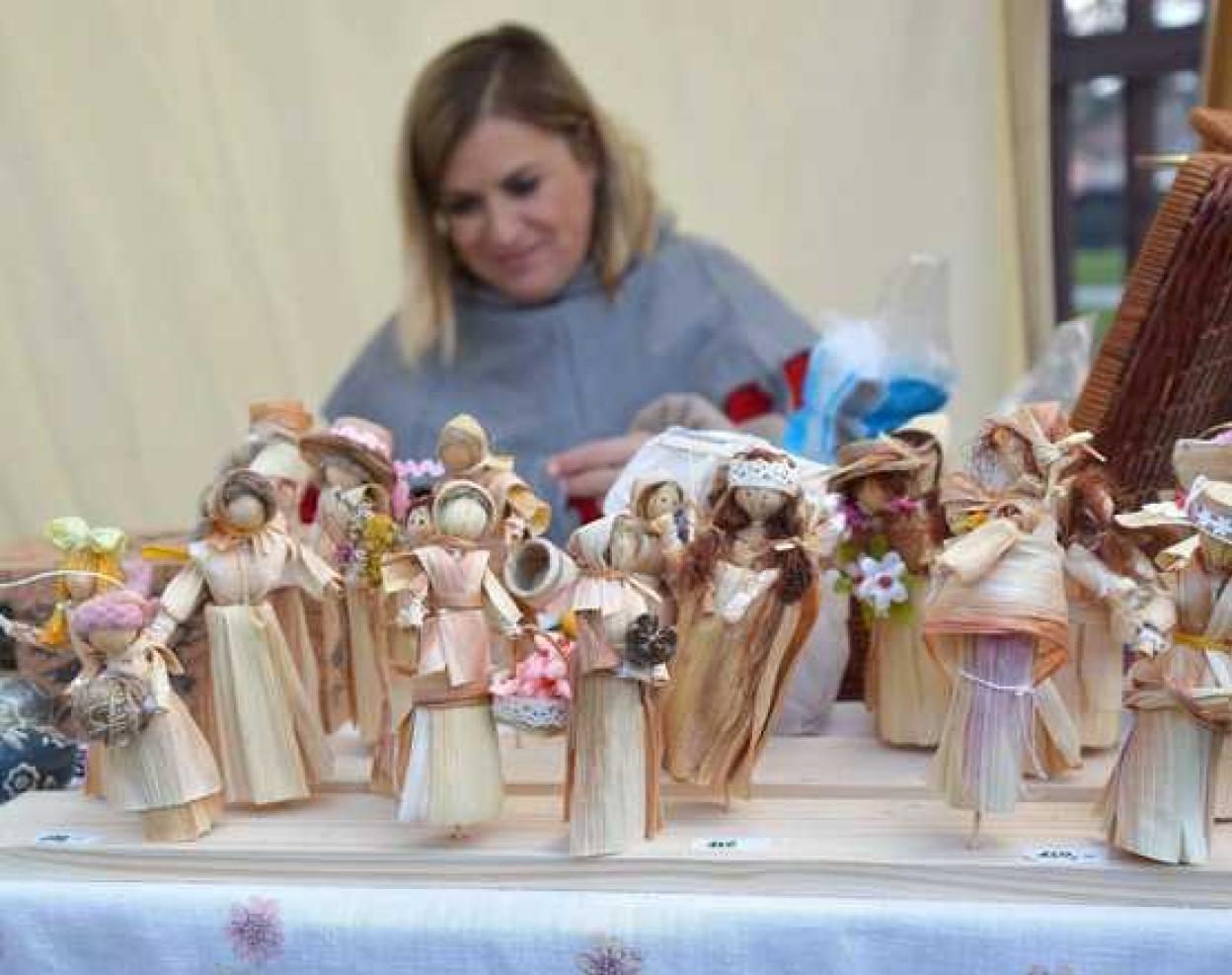 Figurky z kukuřice