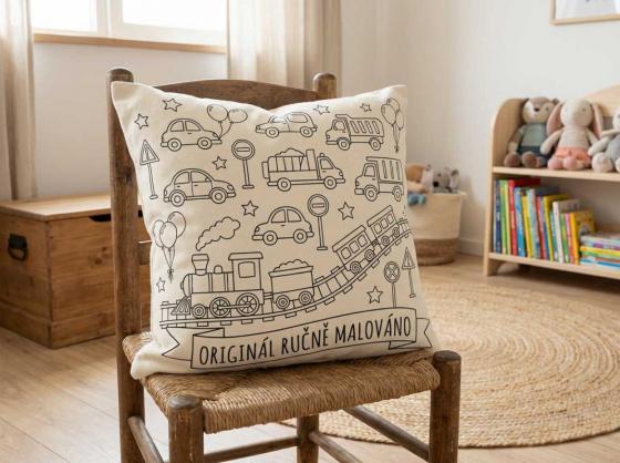 Polštářková omalovánka - ORIGINÁL