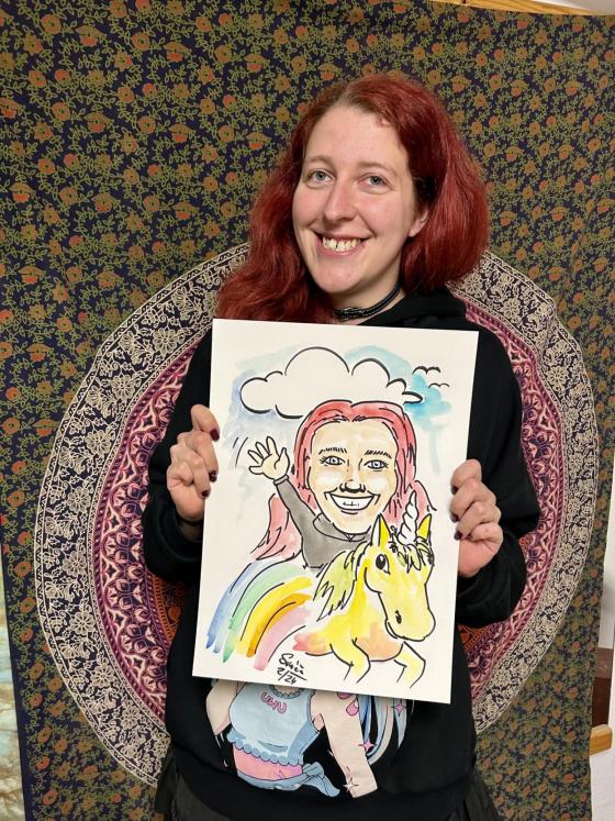 Karikaturistka