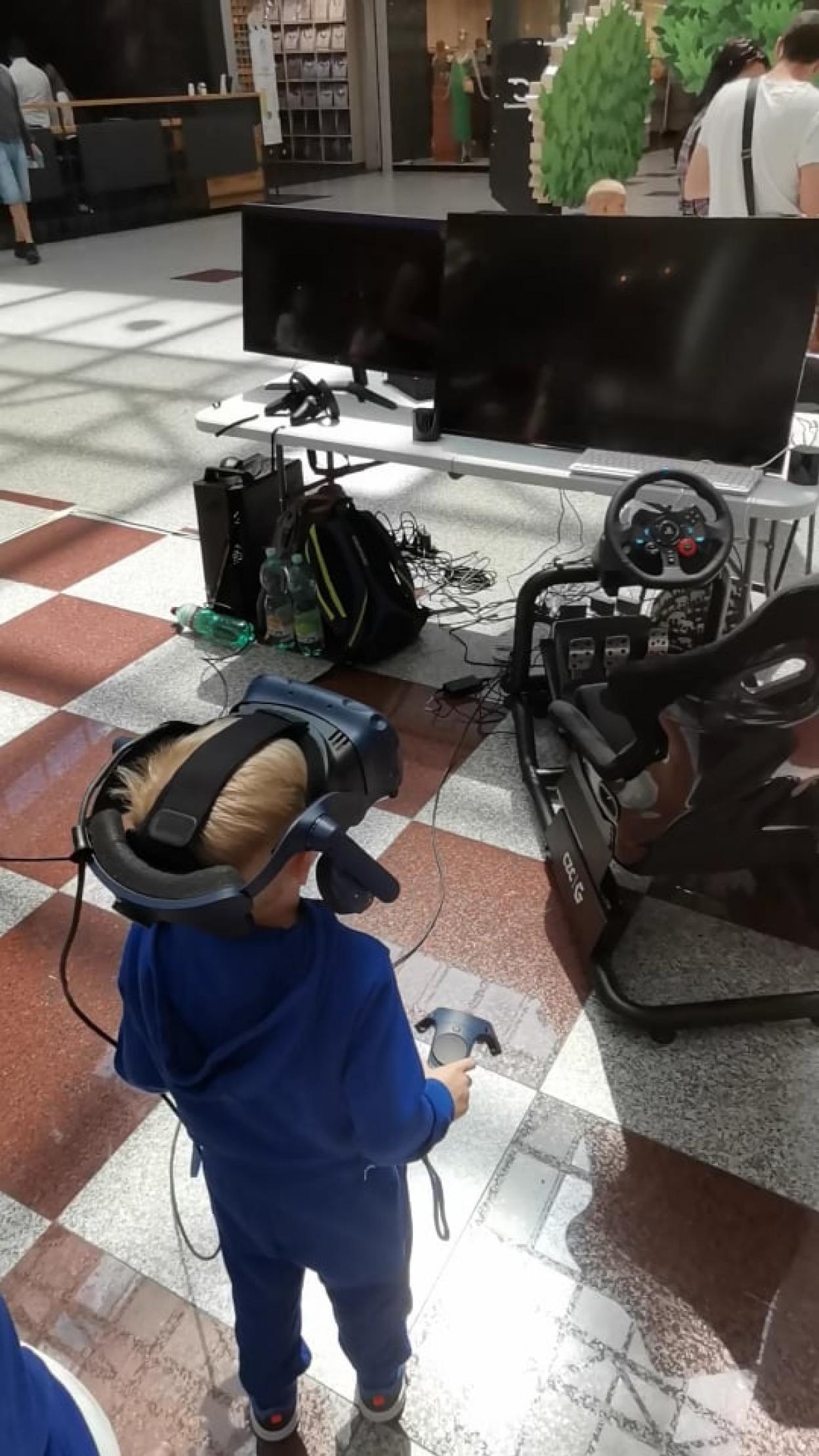 Virtuální realita - Race simulátor