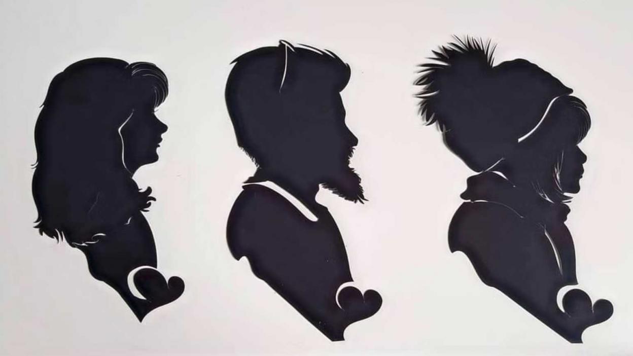 Siluety vystřihování