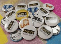 Placky odznaky zrcátka